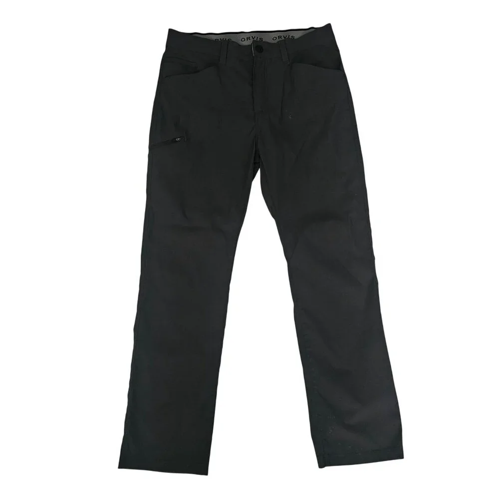 Orvis Classic Collection Lightweight 5 Pocket Trek Pant, Forged Iron Men's 36X32